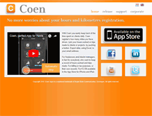 Tablet Screenshot of coenapps.com